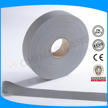 china grey reflective tape 65% polyester 35% cotton reflective tape